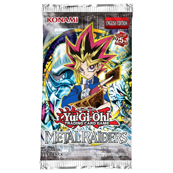 Yu-Gi-Oh! TCG 25th Anniversary - Metal Raiders booster pack - ENGLISH
