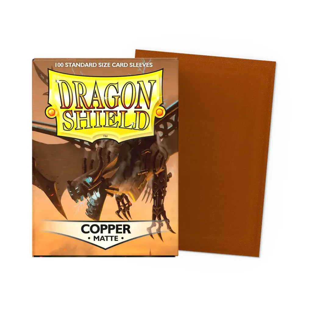 Dragon Shield Standard Sleeves Matte100ct. - Cooper 