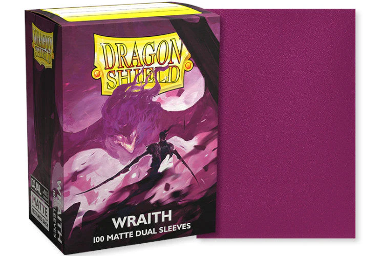 Dragon Shield Standard Sleeves Matte Dual - Wraith 'Alaric, Chaos Wraith' 100ct