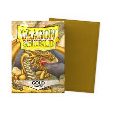 Dragon Shield Japanese Sleeves Matte - Gold 60ct.