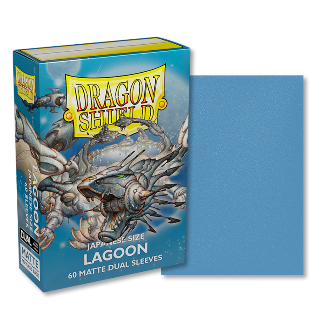 Dragon Shield Japanese Sleeves Matte Dual - Lagoon 'Saras' 60ct