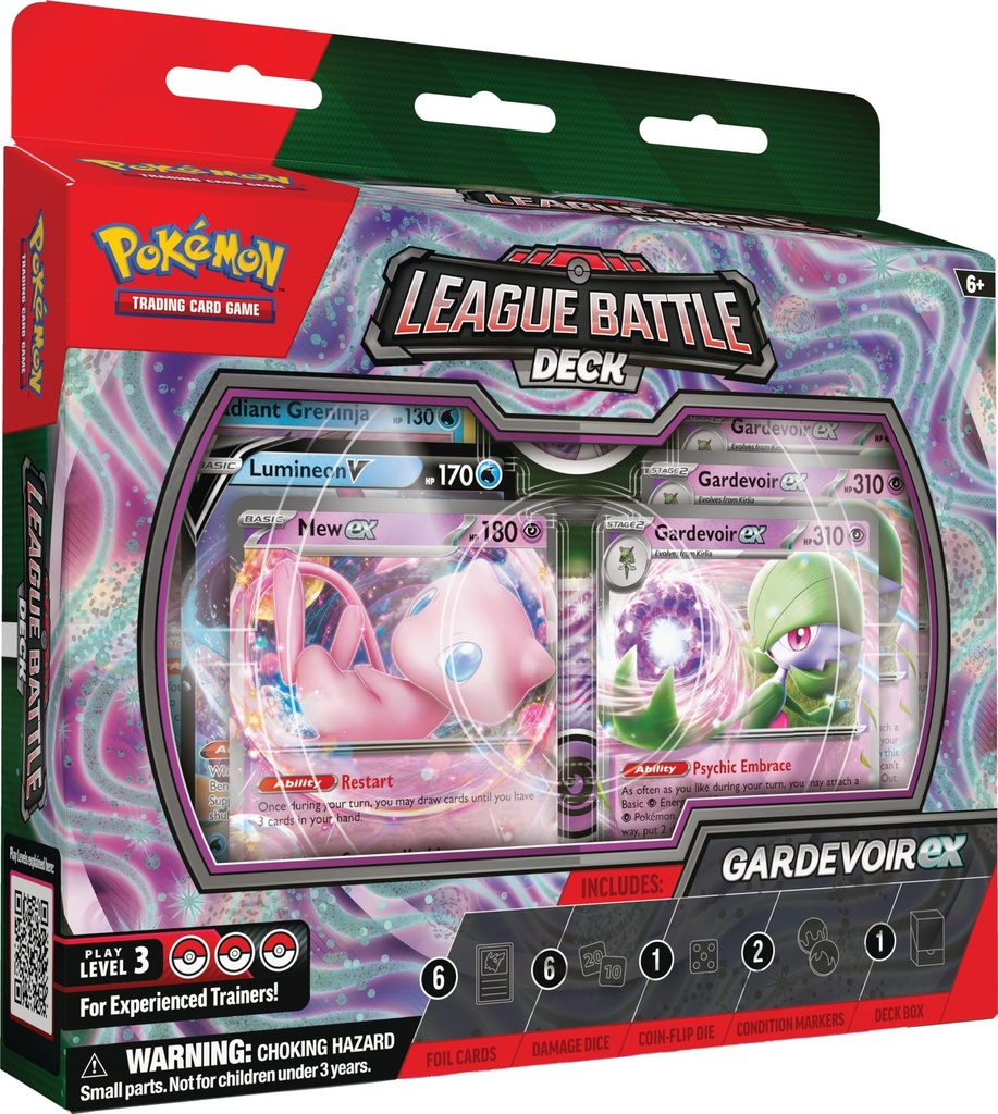 Pokémon TCG: Baraja de batalla de la ex liga Gardevoir