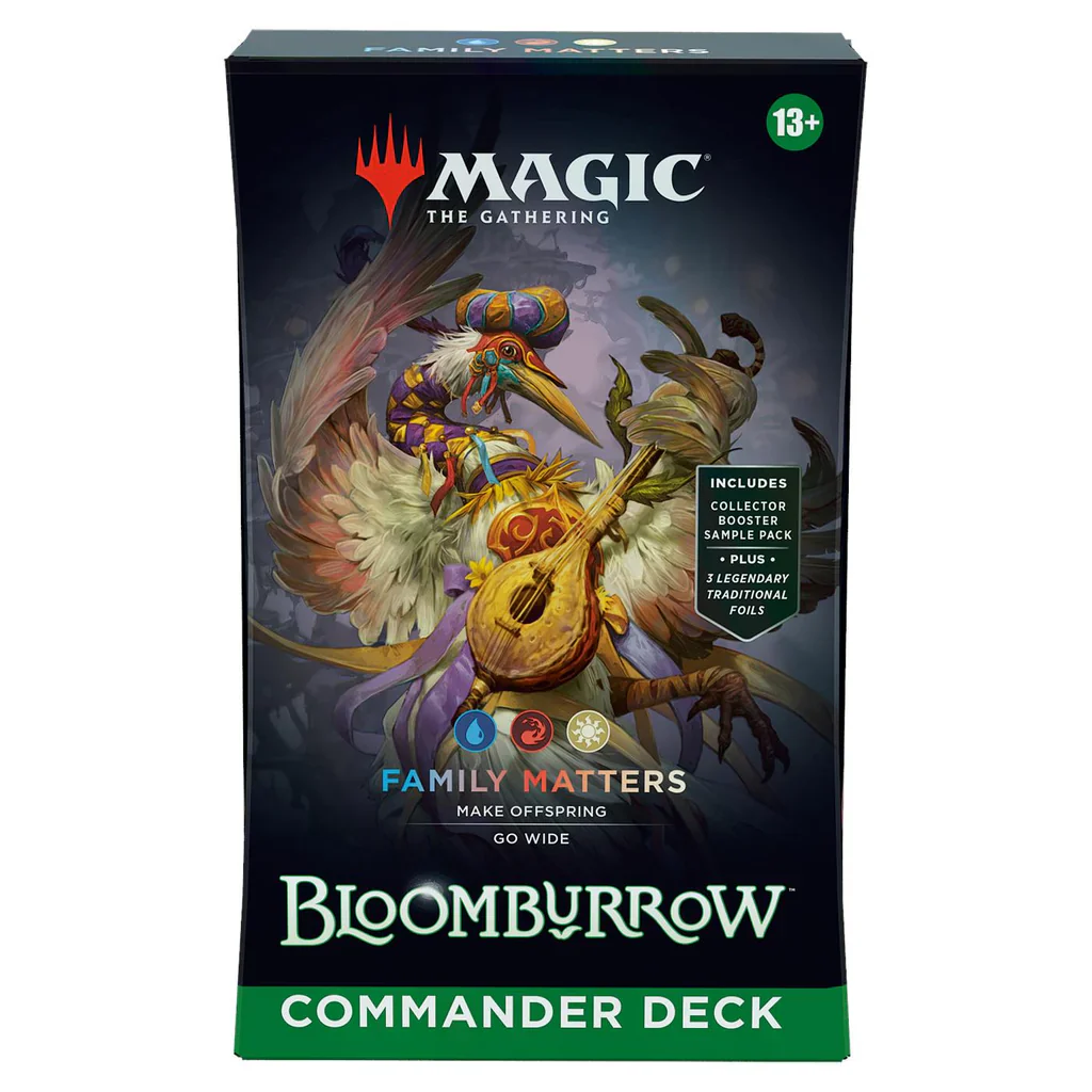 Magic the Gathering: "Bloomburrow" Commander Deck  "Family Matters" - ENGLISH