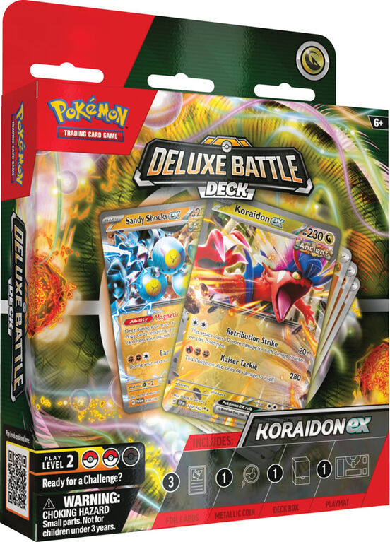 Pokémon TCG: Miraidon ex / Koraidon ex Deluxe Battle Deck - ENGLISH