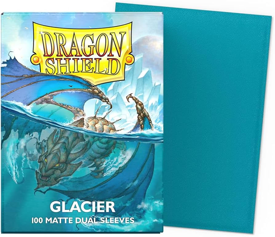 Dragon Shield Standard Sleeves Matte Dual - Glacier Miniom 100ct.