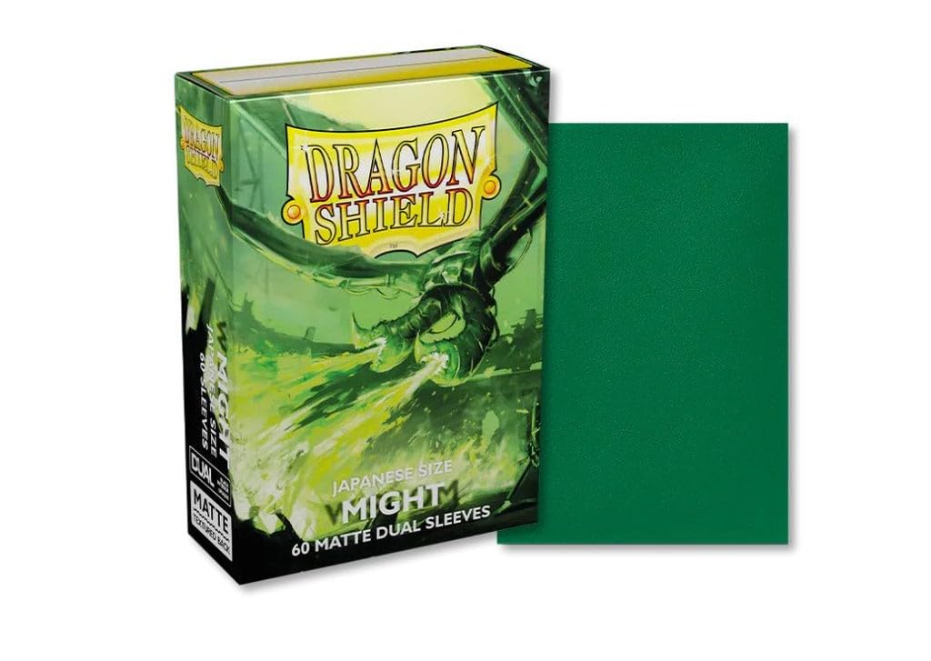 Dragon Shield Japanese Sleeves Matte Dual - Might 60ct.