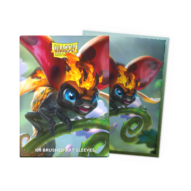 Dragon Shield "The Burnbug" - Brushed Art Sleeves - Standard Size 