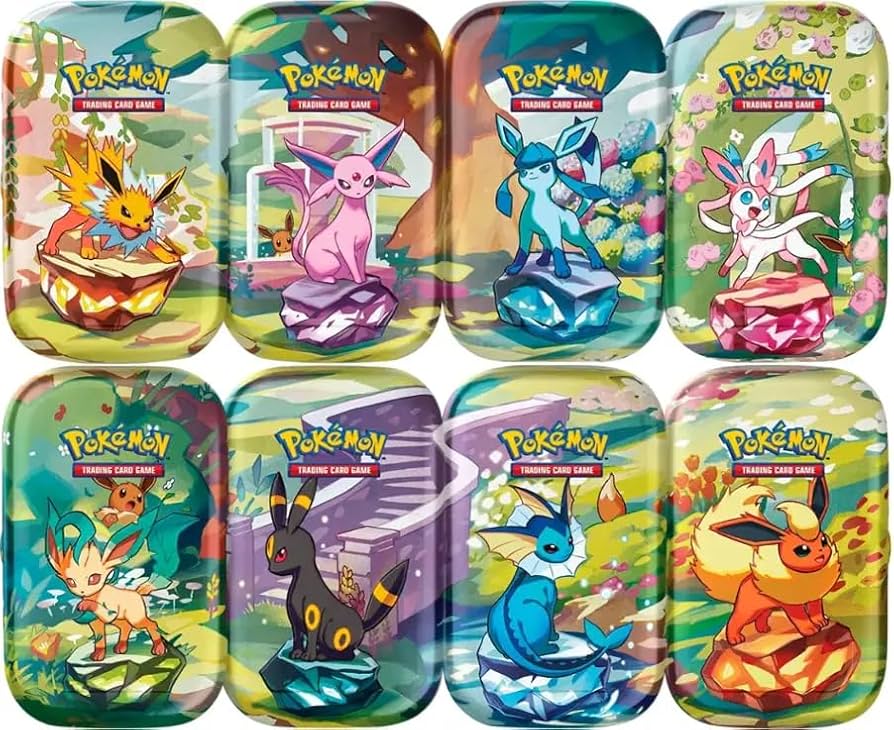Pokémon TCG: Scarlet & Violet 8.5 - "Prismatic Evolutions Mini Tins  - ESPAÑOL -
