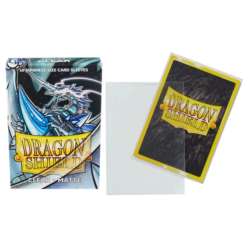 Dragon Shield Japanese Matte - Clear 60ct