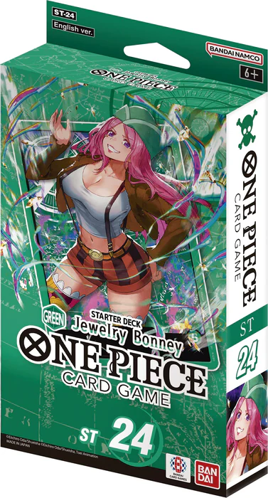 One Piece TCG: Starter Deck Green Jewelry Bonney (ST24) 