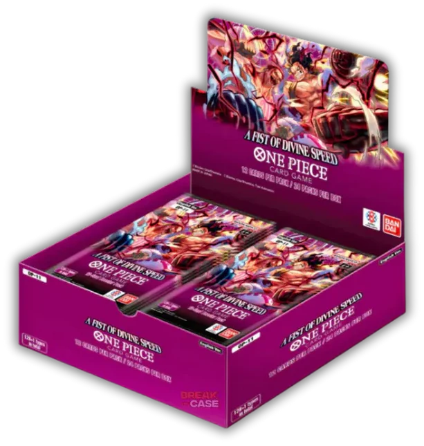 One Piece TCG: A Fist of Divine Speed Booster display (24ct) (OP-11)