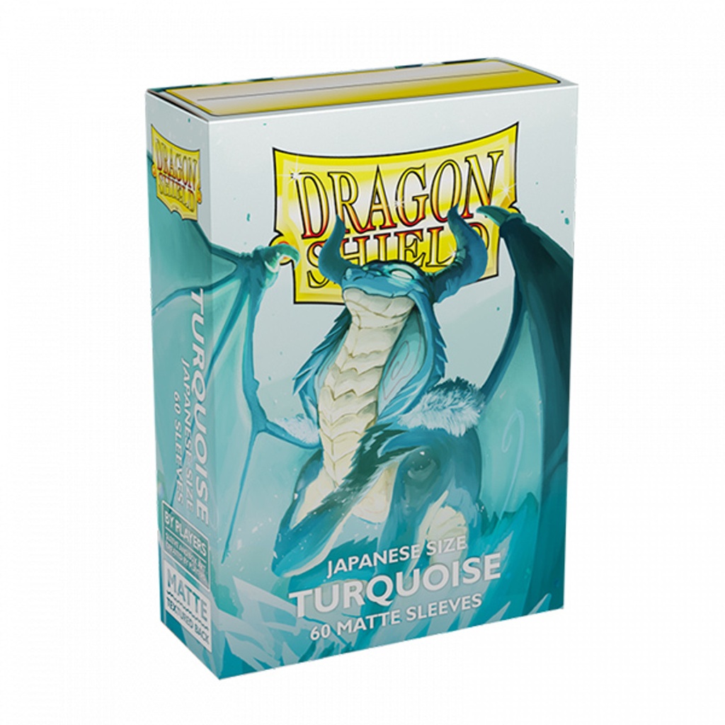 Dragon Shield Japanese Sleeves Matte - Turqoise 'Yalodom'(60 ct.)