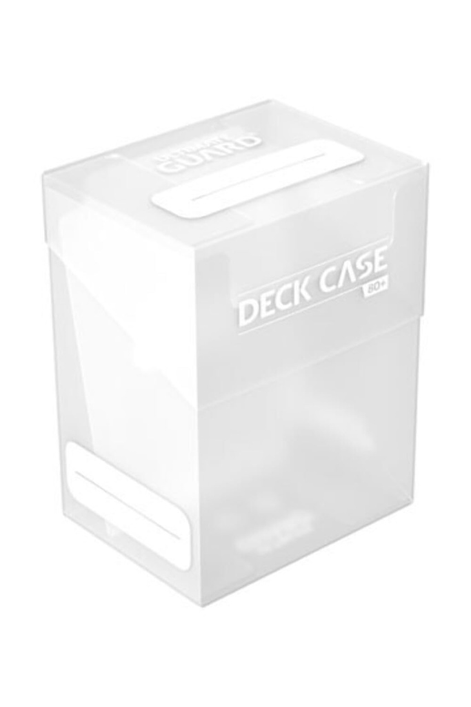 Ultimate Guard Deck Case 80+ Standard Size - Translucent