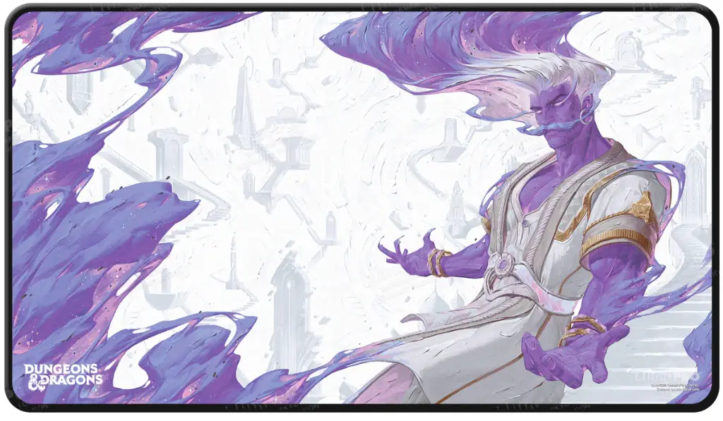 "Ultra Pro - Quests from the Infinite Staircase Black  Stitched Playmat Alternate Art for Dungeons & Dragons"