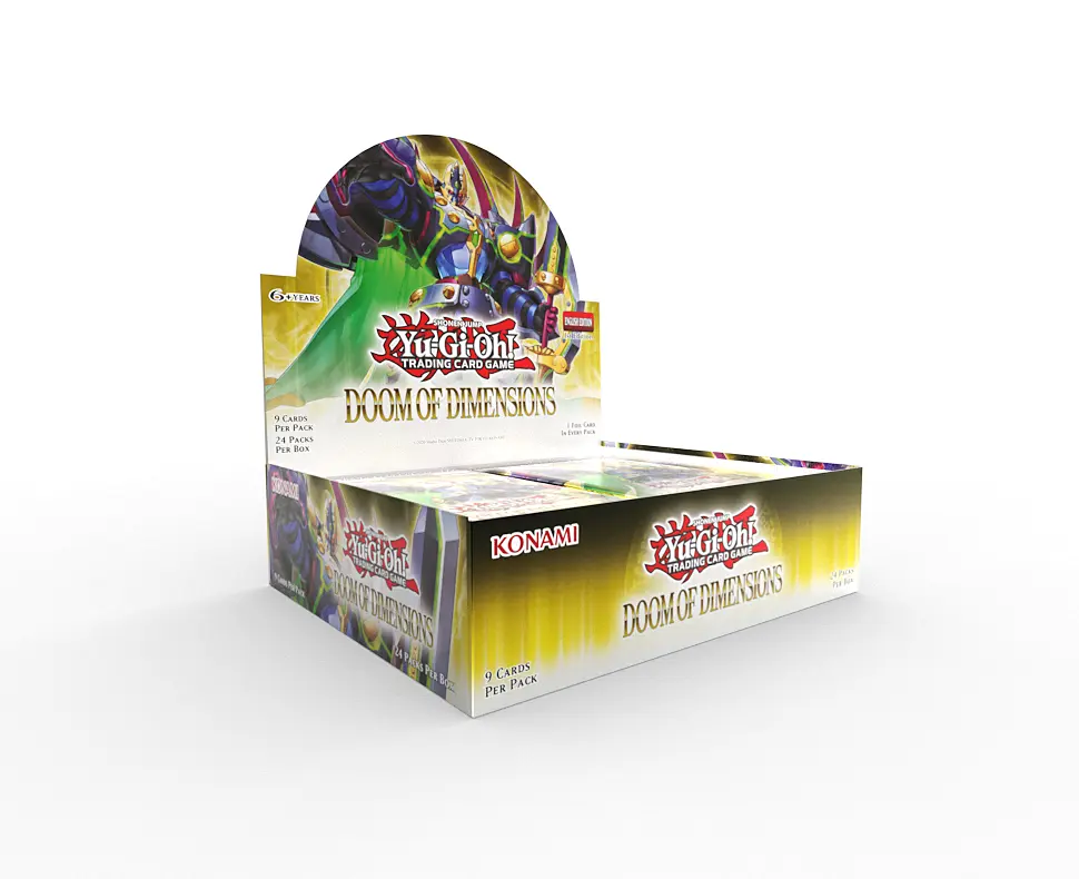 Yu-Gi-Oh! TCG "Doom Of Dimensions" Booster Display 24ct. - ENGLISH 