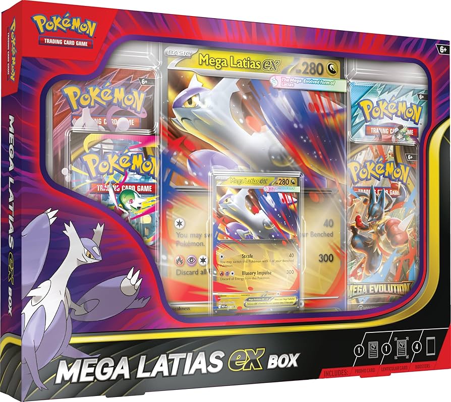 Pokémon TCG: Mega Evolution Enhanced Mega Latias ex Box -English-