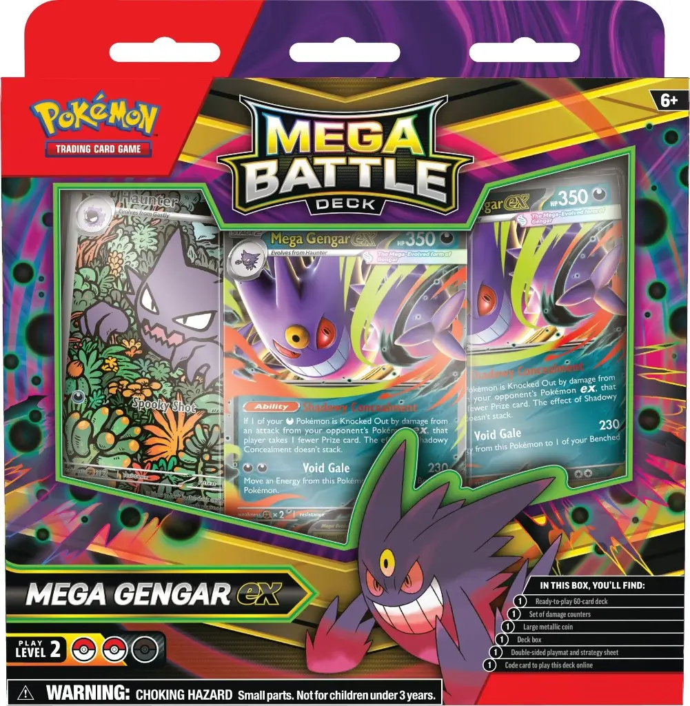 Pokemon TCG: Mega Battle Deck (Mega Gengar ex )