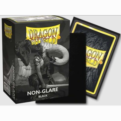 Dragon Shield Standar Sleeves Matte Non Glare 100ct.- Black 