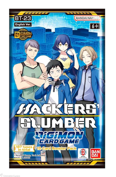 Digimon Card Game: Hackers´Slumber  (BT-23) Booster 