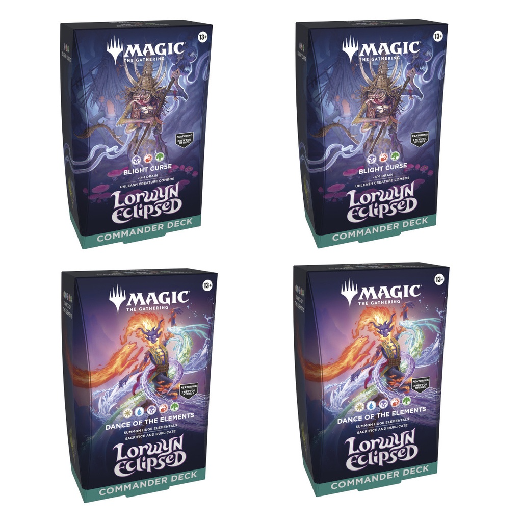 PRE-ORDEN: Magic the Gathering: "Lorwyn Eclipsed" Commander Deck. - ENGLISH-