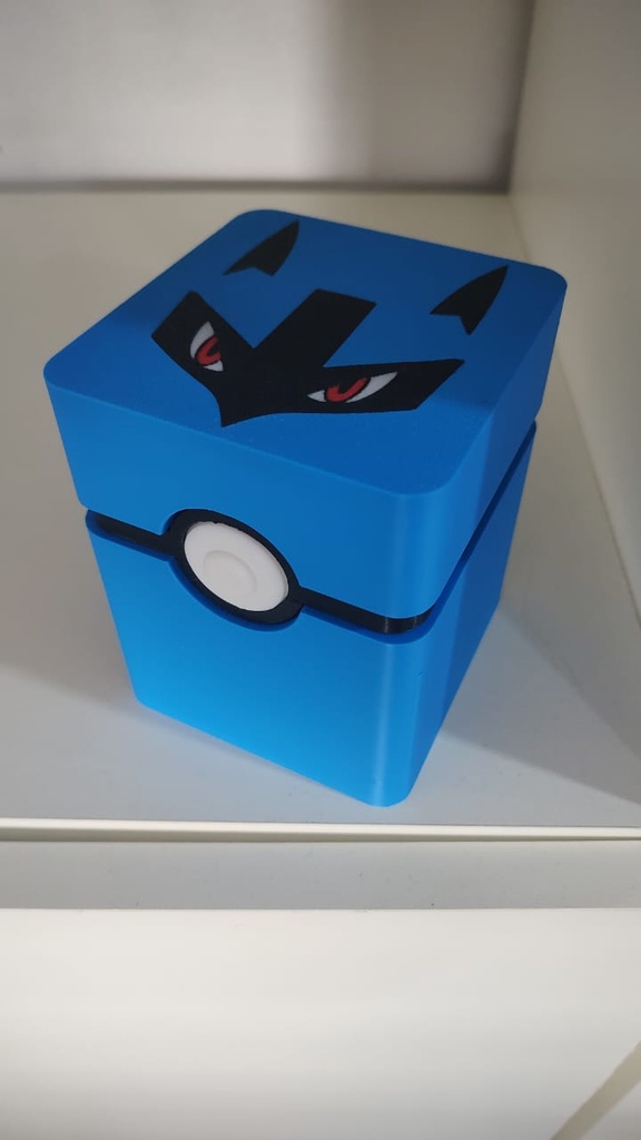 Deck Box Impresa 3D - Lucario 