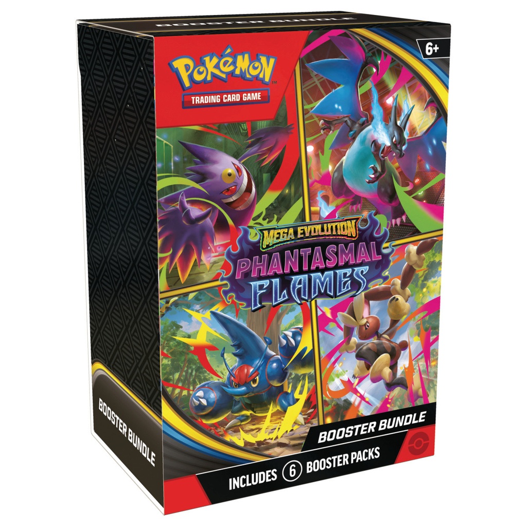 Pokémon TCG: Mega Evolution 2 - "Phantasmal Flames" Booster Bundle - ESPAÑOL-  