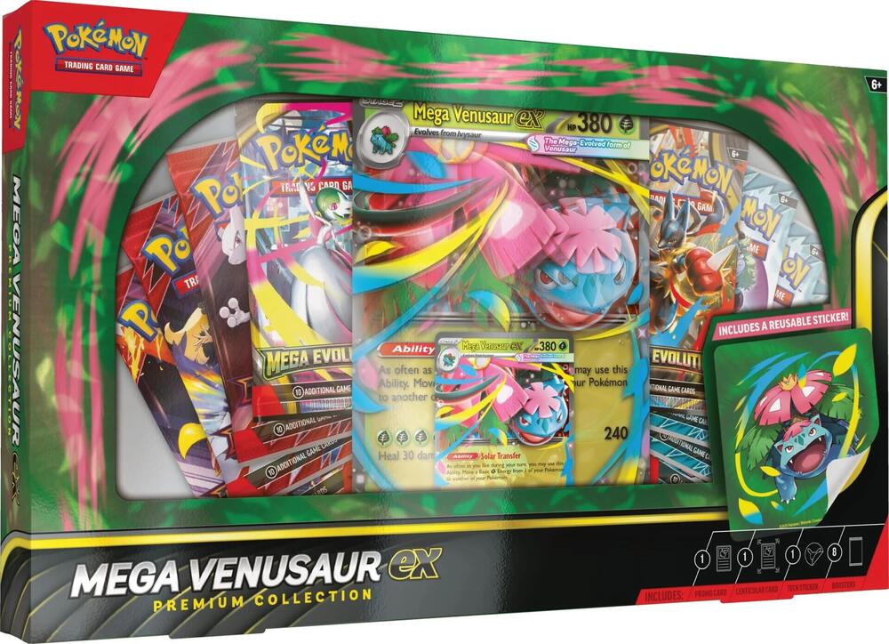 Pokemon TCG: Mega Venusaur ex Premium Collection 