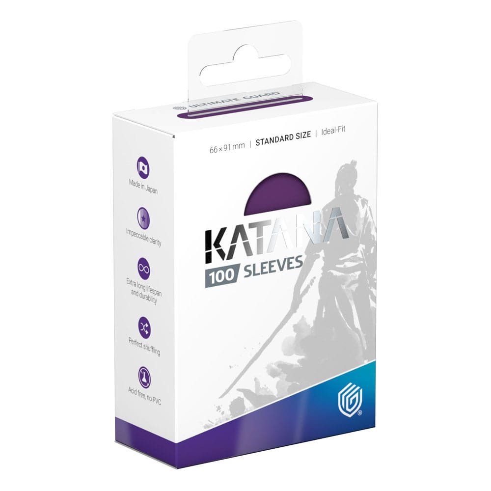 Ultimate Guard Katana Sleeves Standard Size Iris Bloom 100ct.