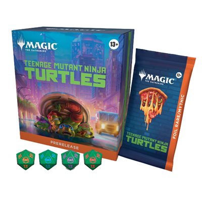 Magic the Gathering: "Teenage Mutant Ninja Turtles" Prerelease Pack. - SPANISH