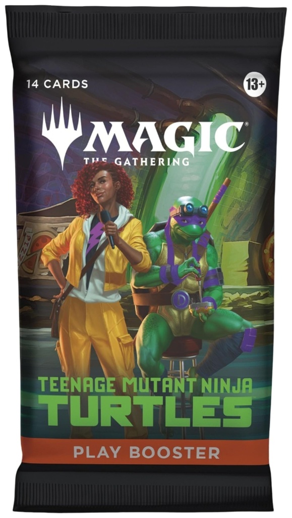 Magic the Gathering: "Teenage Mutant Ninja Turtles" Play Booster  . - ENGLISH
