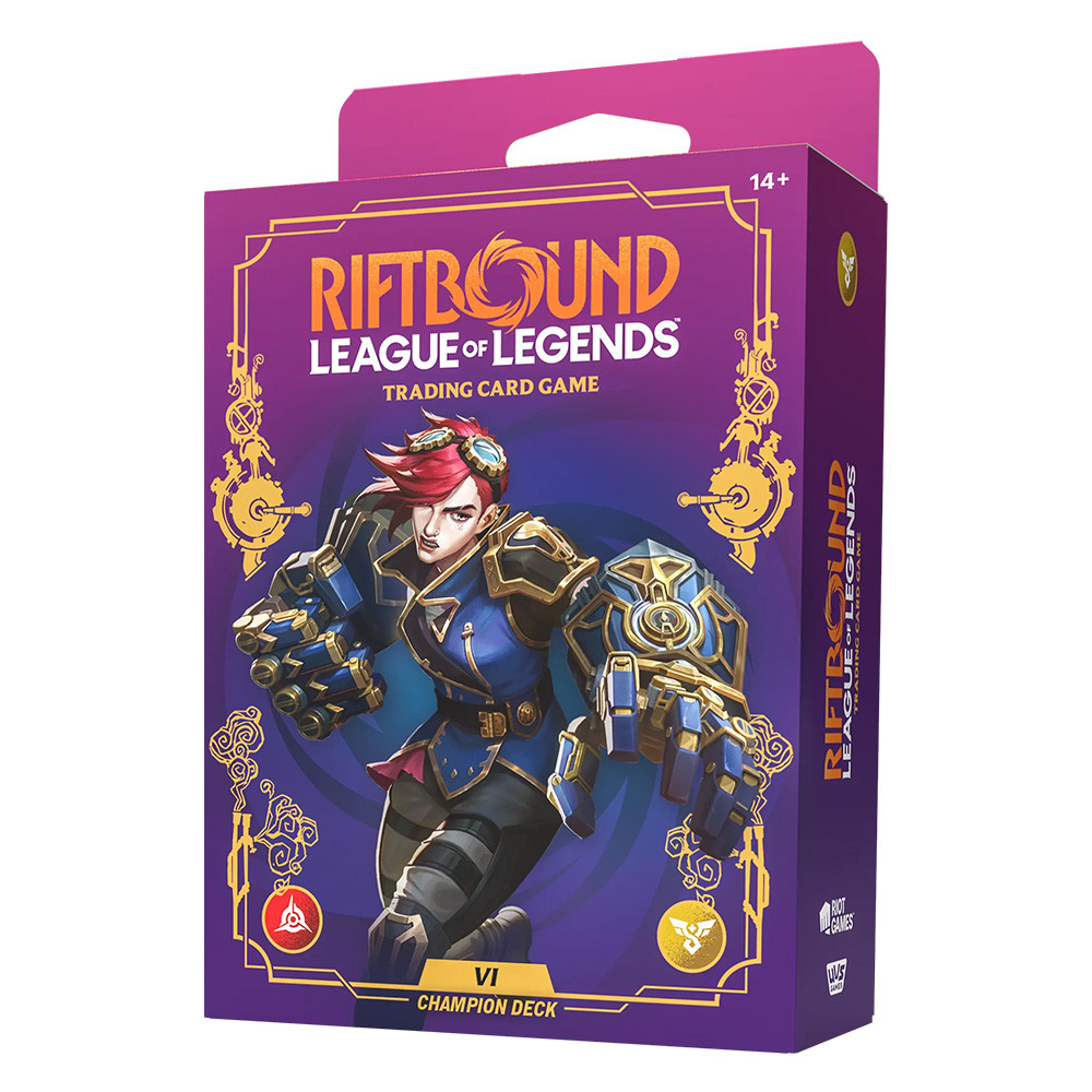 Riftbound TCG: Set 3- Unleashed- Champion Deck Display- VI  