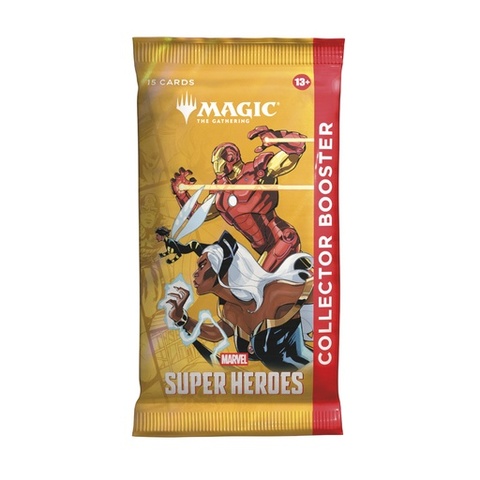 Magic the Gathering: "Marvel Super Heroes" Collector Booster. - ENGLISH