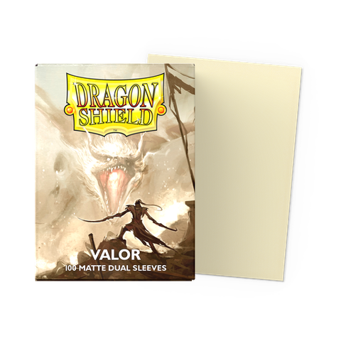 Dragon Shield: Valor - Matte Dual Standard Size Sleeves (100ct.) 